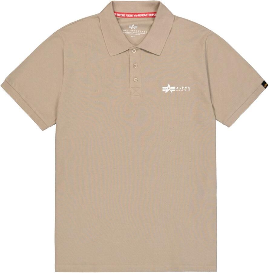 Alpha industries Regular fit poloshirt met labelprint