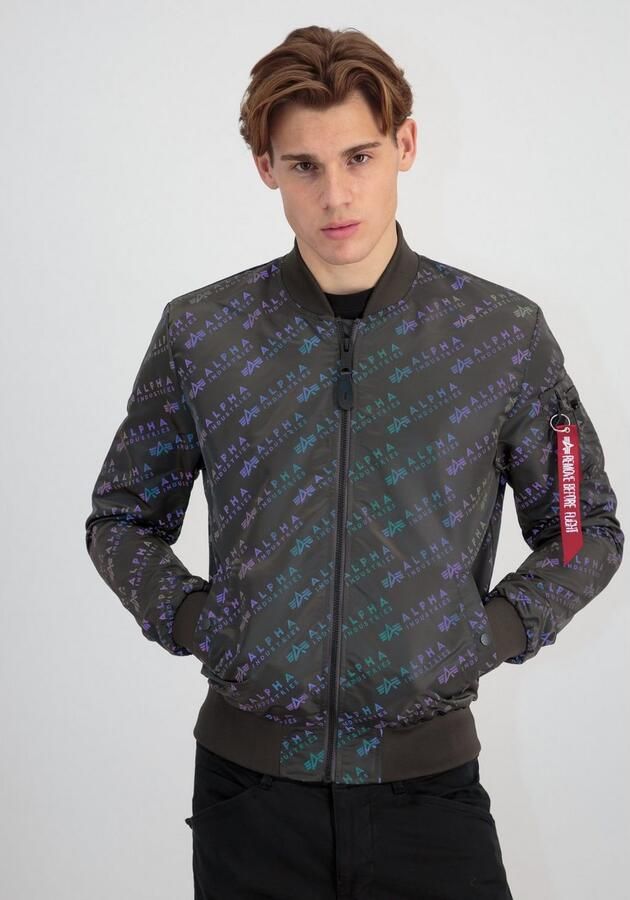 Alpha Industries Regenjack MA-1 LW AOP Rainbow Ref. - Foto 6