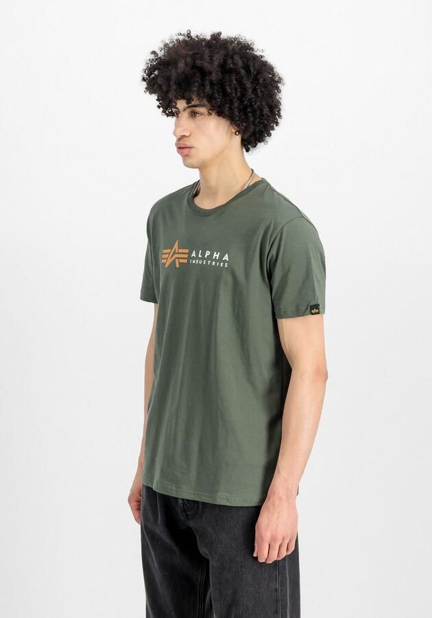 Alpha Industries Shirt met korte mouwen Alpha Label T - Foto 4