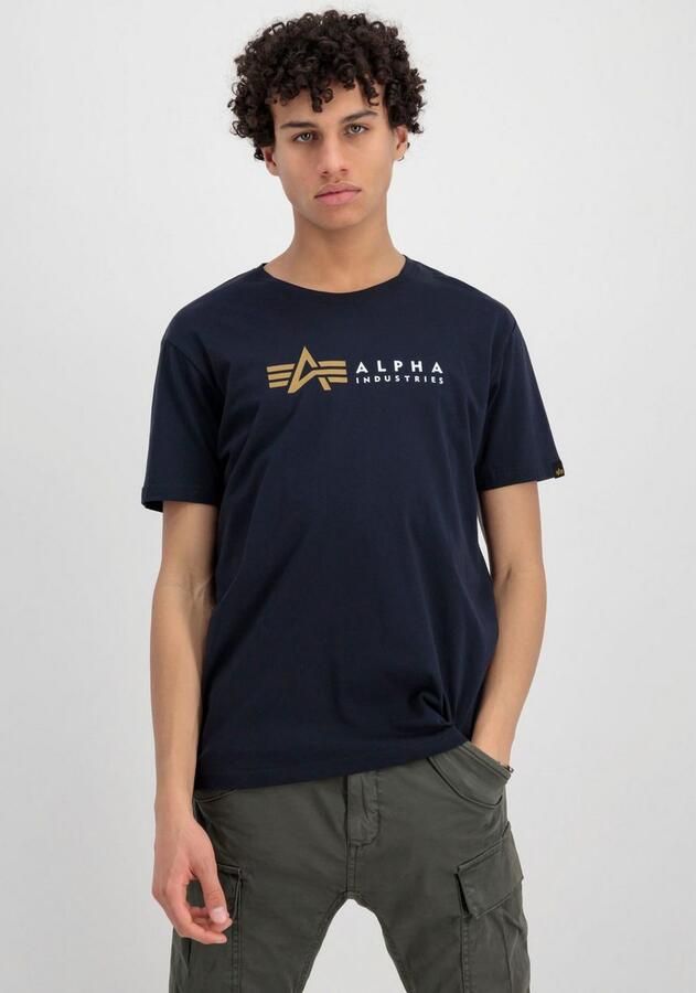 Alpha Industries Shirt met korte mouwen Alpha Label T - Foto 3