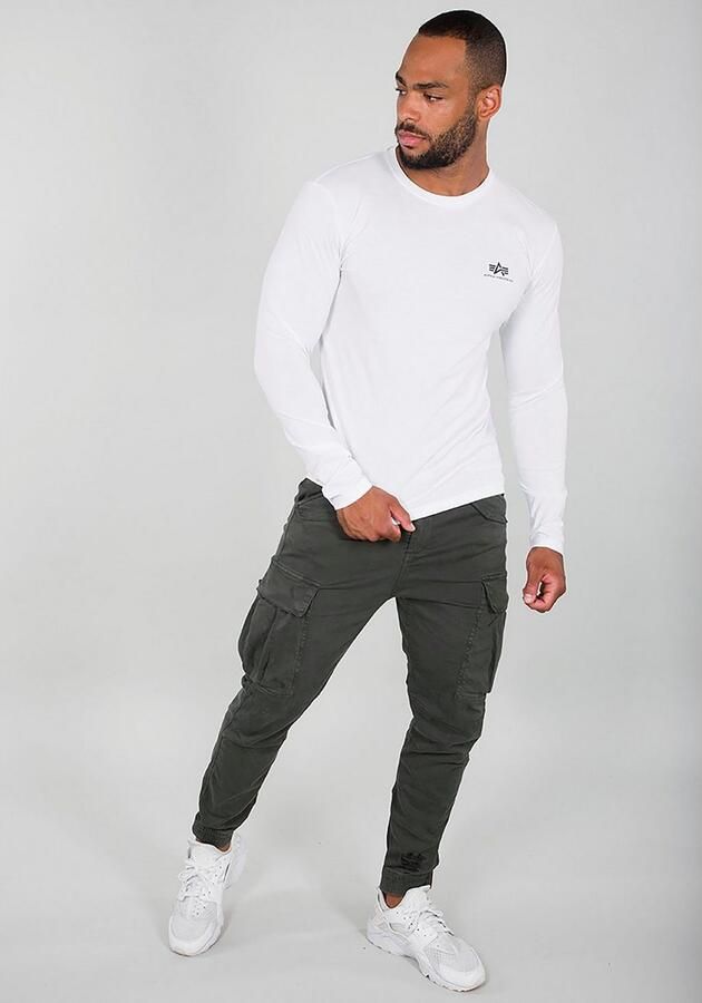Alpha Industries Longsleeve Men Longsleeves Basic LS Small Logo - Foto 3