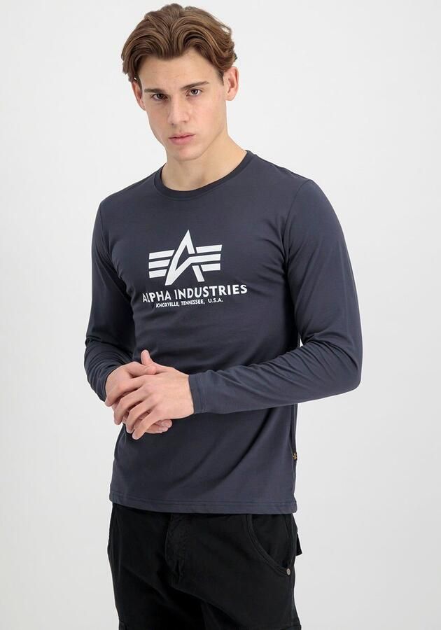 Alpha Industries Longsleeve Men Longsleeves Basic T LS - Foto 5
