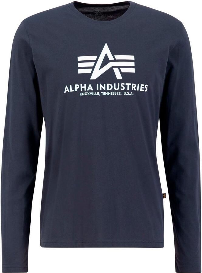 Alpha Industries Longsleeve Men Longsleeves Basic T LS - Foto 2