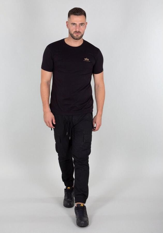 Alpha industries Backprint T Camo Print T-shirts Kleding black woodland camo maat: XXL beschikbare maaten:S M L XXL - Foto 3