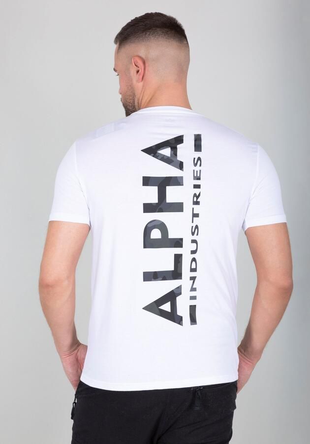 Alpha Industries T-shirt Men T-Shirts Backprint T Camo Print - Foto 7