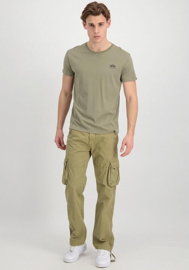 Alpha Industries Shirt met ronde hals Backprint T - Foto 3