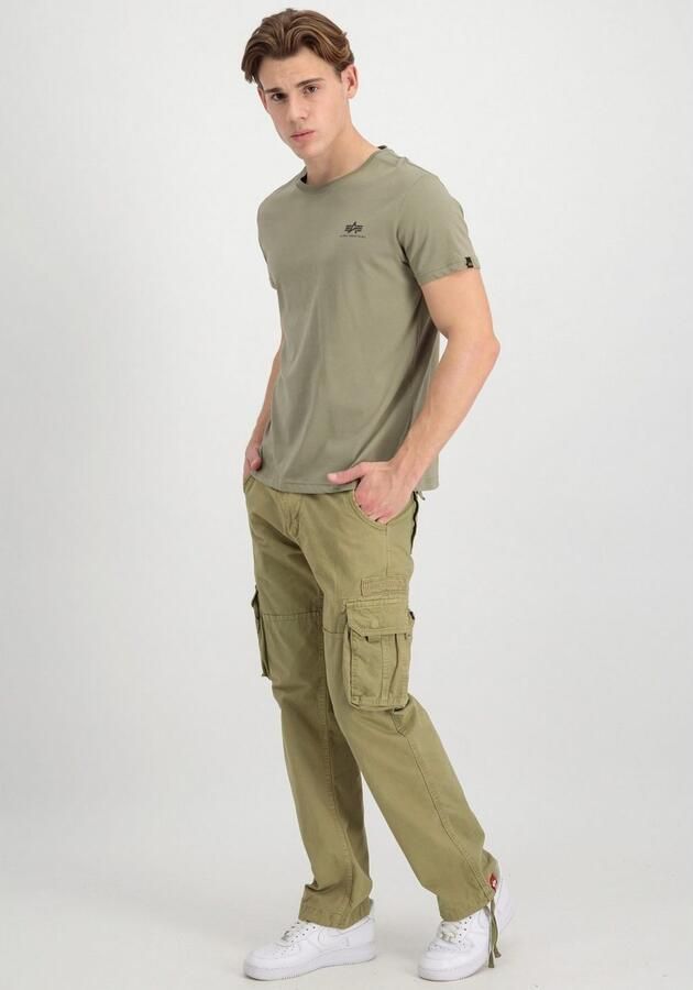 Alpha Industries Shirt met ronde hals Backprint T - Foto 4