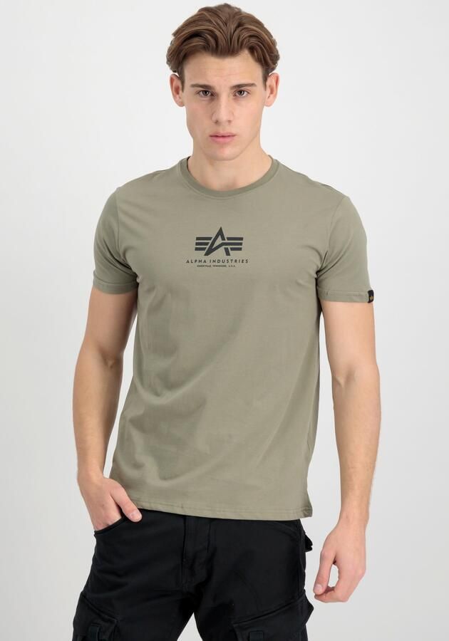 Alpha industries Basic T Ml T-shirts Kleding olive maat: XXL beschikbare maaten:S XXL - Foto 10