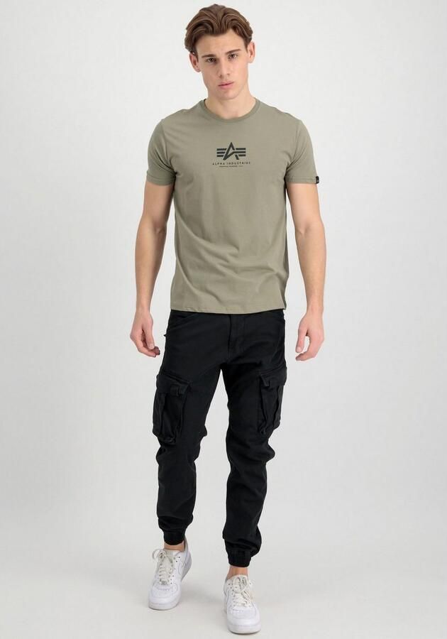 Alpha industries Basic T Ml T-shirts Kleding olive maat: XXL beschikbare maaten:S XXL - Foto 5