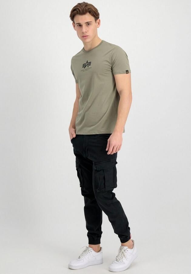 Alpha industries Basic T Ml T-shirts Kleding olive maat: XXL beschikbare maaten:S XXL - Foto 6