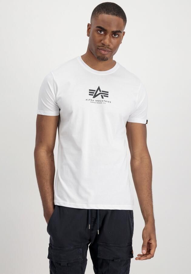 Alpha industries Basic T Ml T-shirts Kleding white maat: XXL beschikbare maaten:S M XXL XXXL - Foto 11