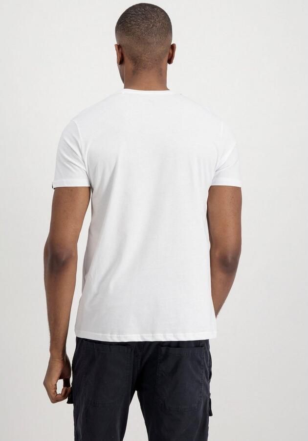 Alpha industries Basic T Ml T-shirts Kleding white maat: XXL beschikbare maaten:S M XXL XXXL - Foto 4