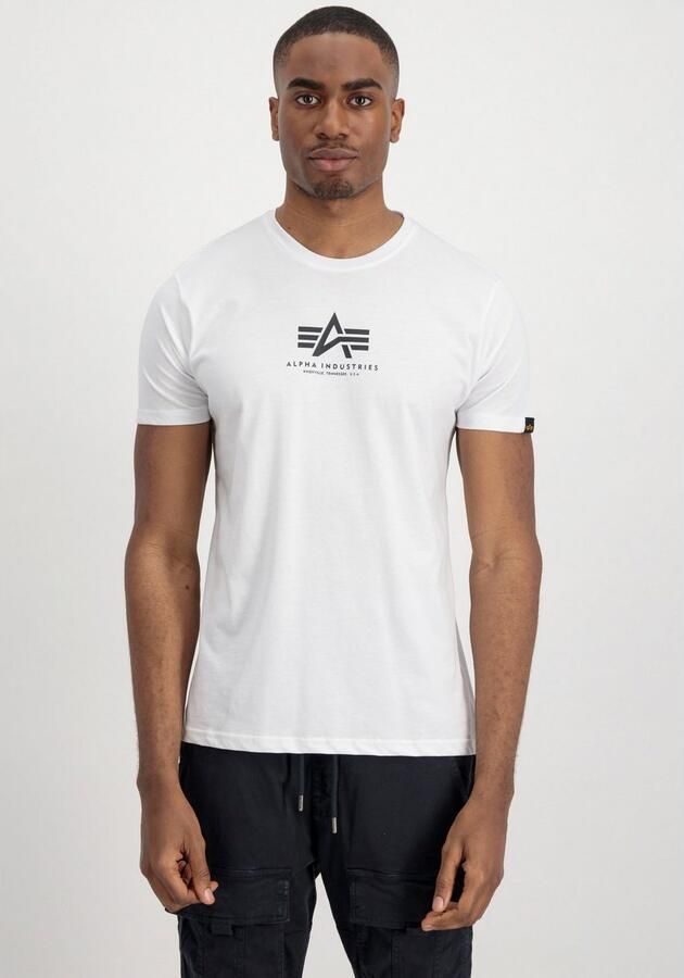 Alpha industries Basic T Ml T-shirts Kleding white maat: XXL beschikbare maaten:S M XXL XXXL - Foto 5