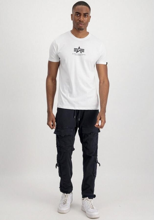 Alpha industries Basic T Ml T-shirts Kleding white maat: XXL beschikbare maaten:S M XXL XXXL - Foto 6