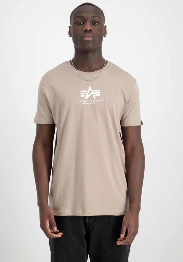 Alpha Industries Shirt met ronde hals Basic T ML - Foto 3