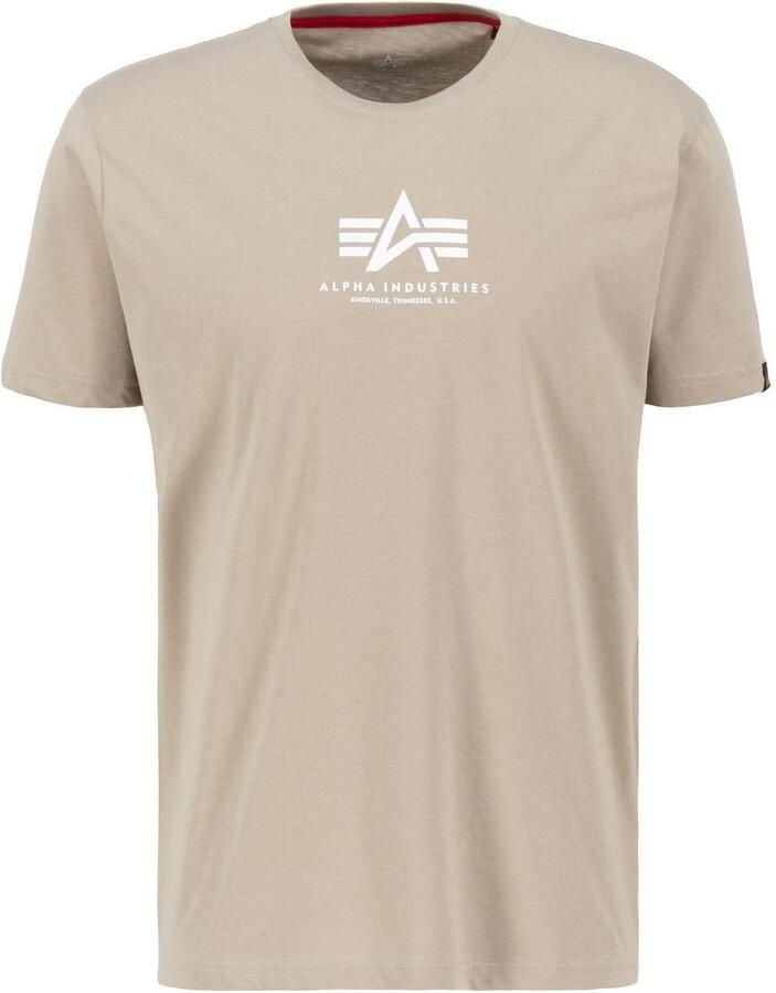 Alpha Industries Shirt met ronde hals Basic T ML