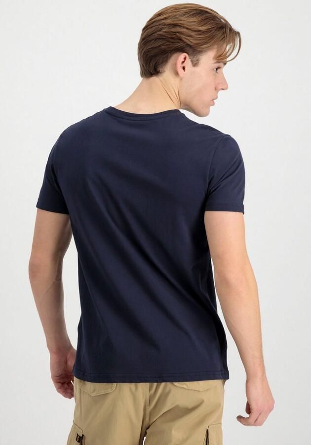 Alpha Industries Shirt met ronde hals Basic T ML - Foto 2