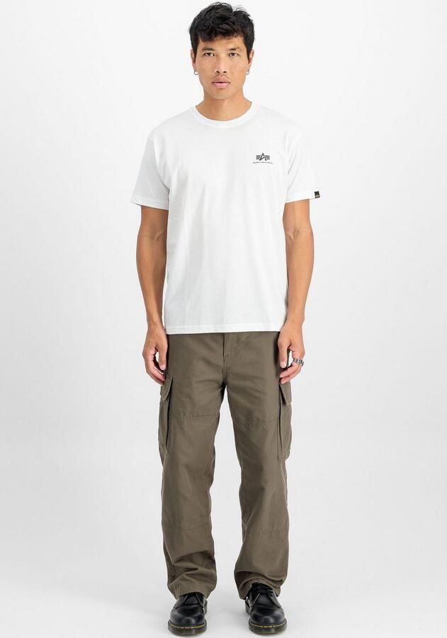 Alpha Industries Shirt met ronde hals Basic T Small Logo 2 Pack (set 2-delig) - Foto 2