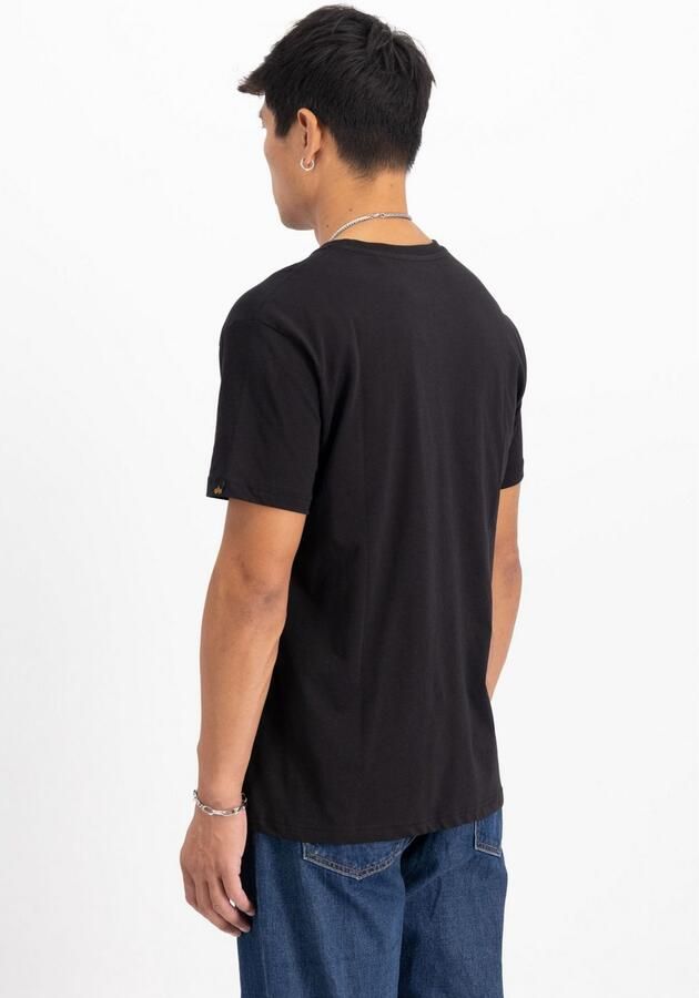 Alpha Industries Shirt met ronde hals Basic T Small Logo 2 Pack (set 2-delig) - Foto 2