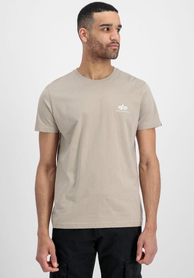 Alpha industries T-shirt met logoprint model 'BASIC T SMALL LOGO' - Foto 7