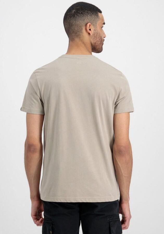 Alpha industries T-shirt met logoprint model 'BASIC T SMALL LOGO' - Foto 3