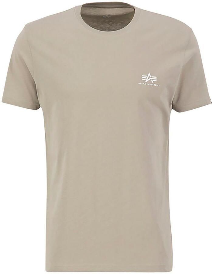Alpha industries T-shirt met logoprint model 'BASIC T SMALL LOGO'