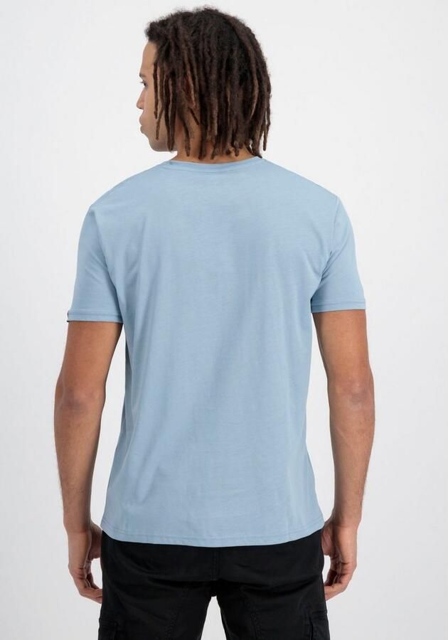 Alpha industries T-shirt met logoprint model 'BASIC T SMALL LOGO' - Foto 4