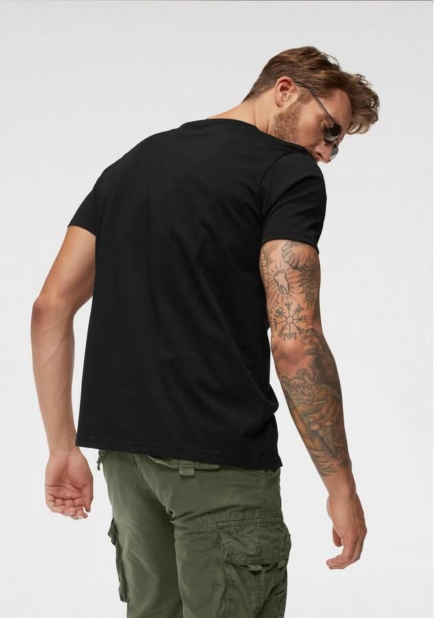 Alpha industries Basic Small Logo T-shirts Kleding black maat: XXL beschikbare maaten:S M XXL - Foto 3