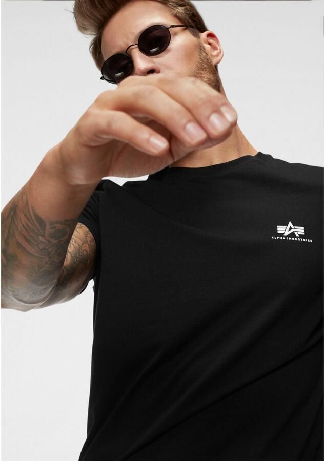 Alpha industries Basic Small Logo T-shirts Kleding black maat: XXL beschikbare maaten:S M XXL - Foto 4