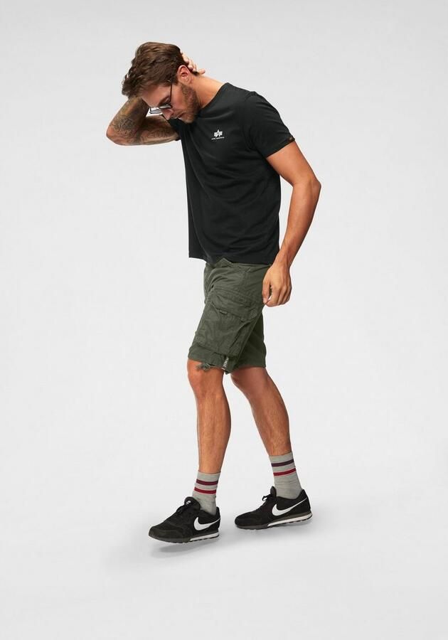 Alpha industries Basic Small Logo T-shirts Kleding black maat: XXL beschikbare maaten:S M XXL - Foto 5