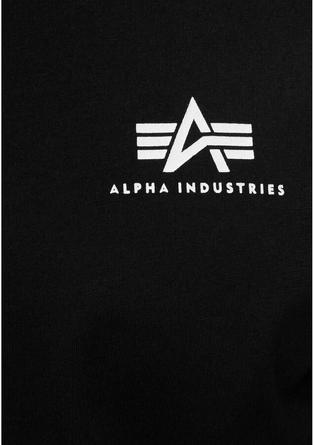 Alpha industries Basic Small Logo T-shirts Kleding black maat: XXL beschikbare maaten:S M XXL - Foto 2