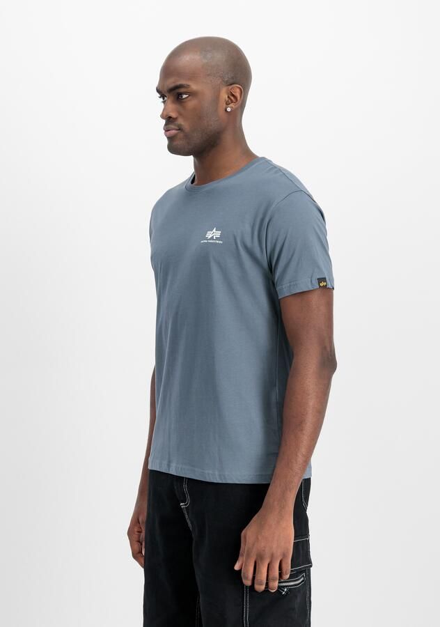 Alpha Industries Shirt met ronde hals BASIC T SMALL LOGO - Foto 5
