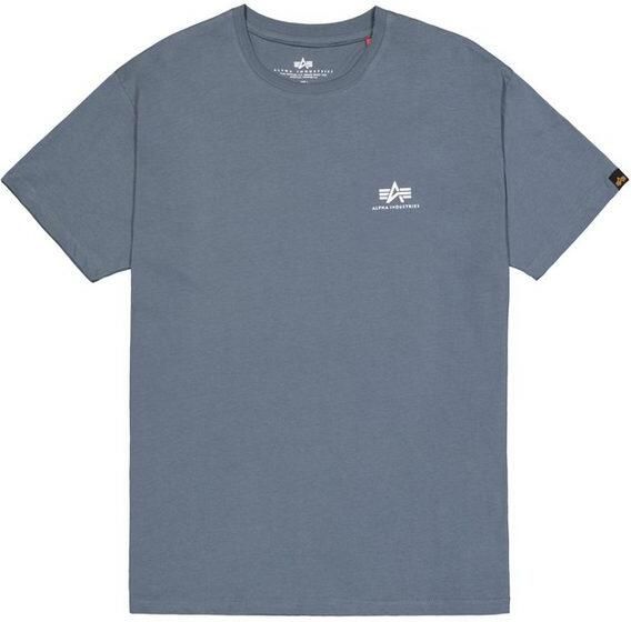 Alpha Industries Shirt met ronde hals BASIC T SMALL LOGO - Foto 4