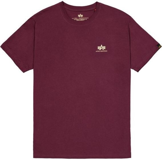 Alpha Industries Shirt met ronde hals BASIC T SMALL LOGO - Foto 3