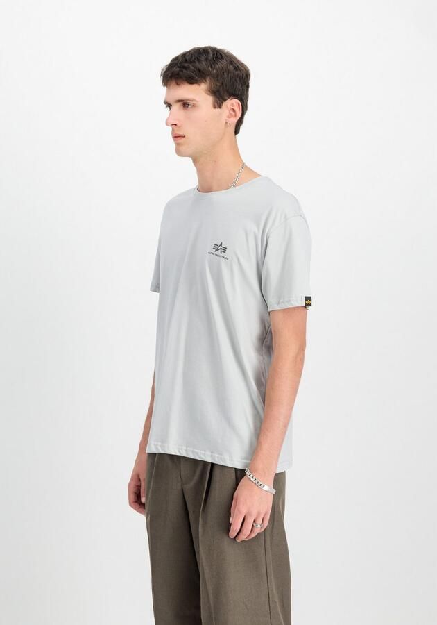 Alpha industries T-shirt met logoprint model 'BASIC T SMALL LOGO' - Foto 5