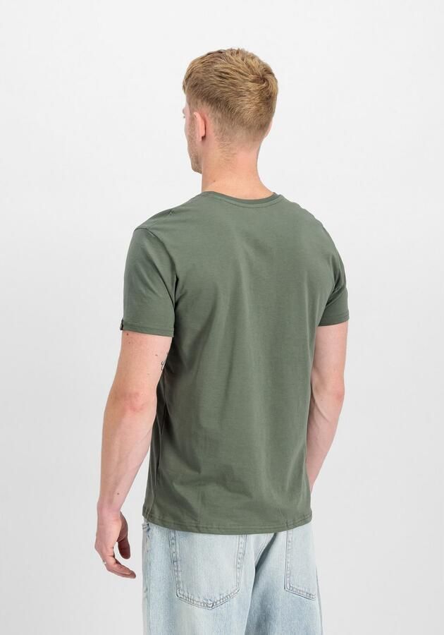 Alpha industries T-shirt met logoprint model 'BASIC T SMALL LOGO' - Foto 5