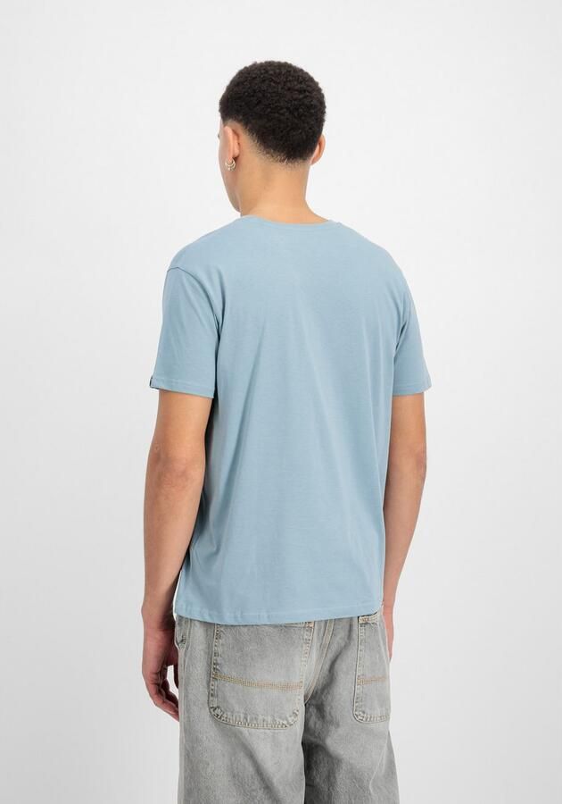Alpha industries T-shirt met logoprint model 'BASIC T SMALL LOGO' - Foto 6