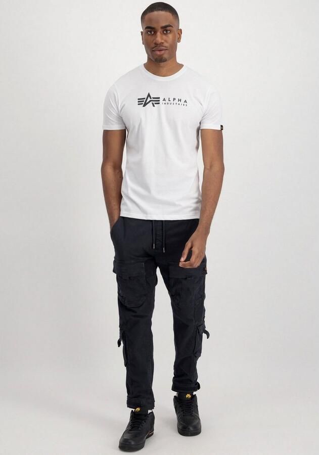 Alpha industries Label T (2 Pack) T-shirts Kleding white maat: L beschikbare maaten:S M L XXL - Foto 2