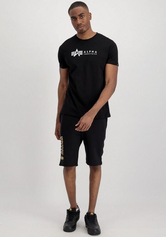 Alpha industries Label T (2 Pack) T-shirts Kleding Black maat: XXL beschikbare maaten:S M L XXL - Foto 4