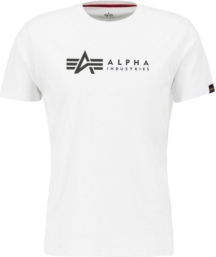 Alpha industries Label T (2 Pack) T-shirts Kleding white maat: L beschikbare maaten:S M L XXL