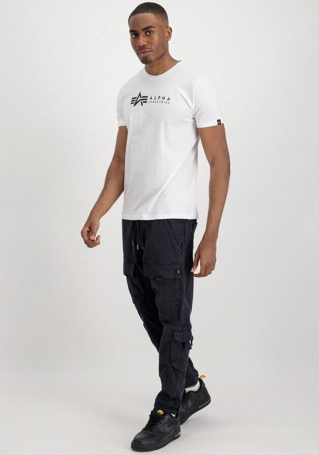 Alpha industries Label T (2 Pack) T-shirts Kleding white maat: L beschikbare maaten:S M L XXL - Foto 5