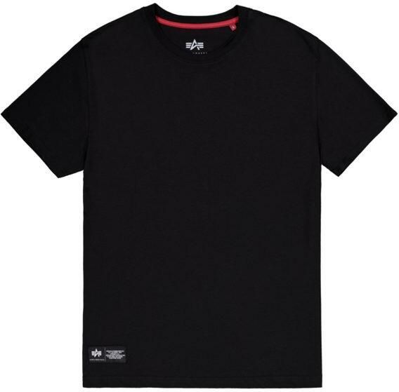 Alpha Industries Shirt met ronde hals Label T BP - Foto 2