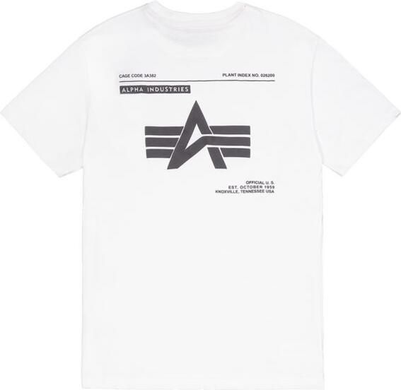Alpha industries T-shirt met labeldetails en ronde hals - Foto 3