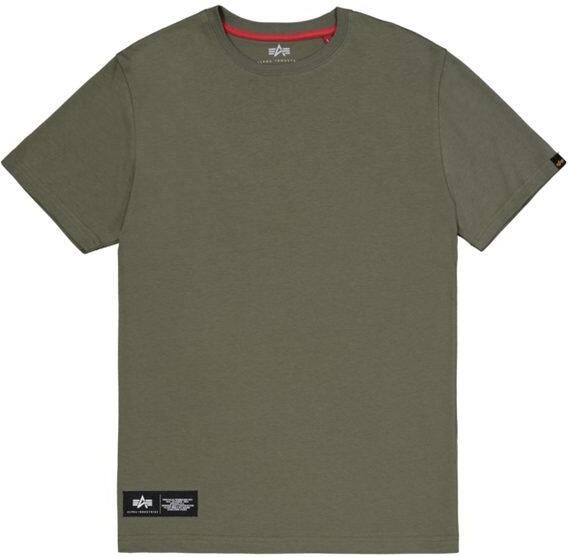 Alpha Industries Shirt met ronde hals Label T BP - Foto 2