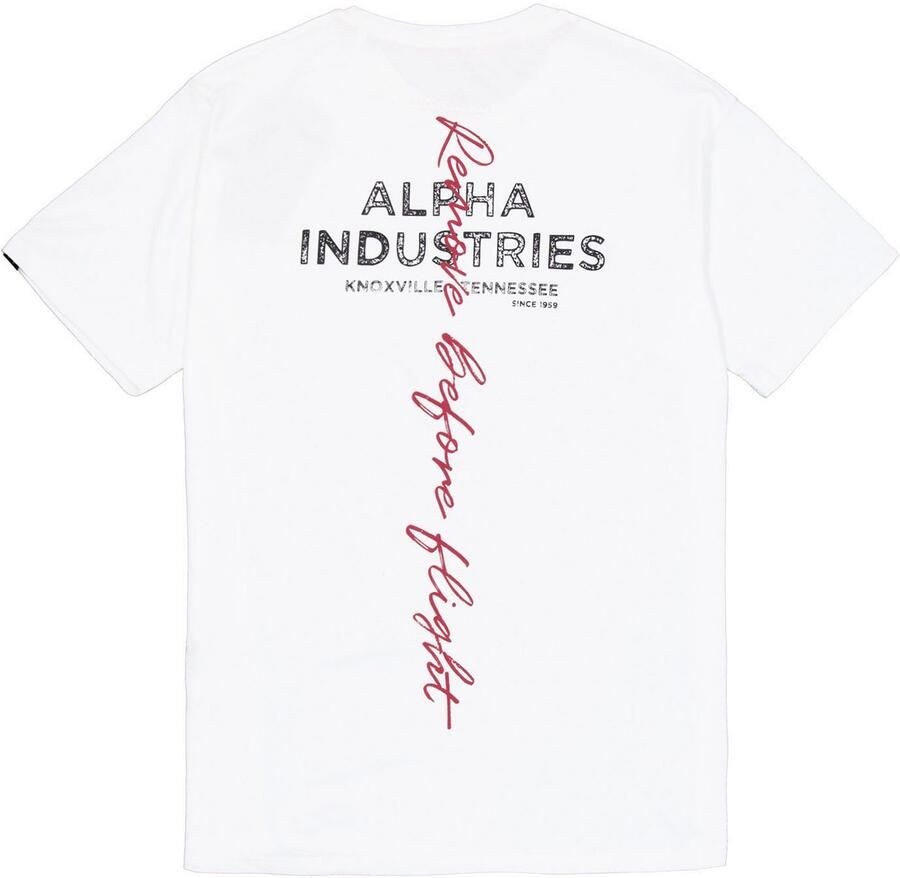 Alpha Industries T-shirt Signature Backprint T-Shirt - Foto 2