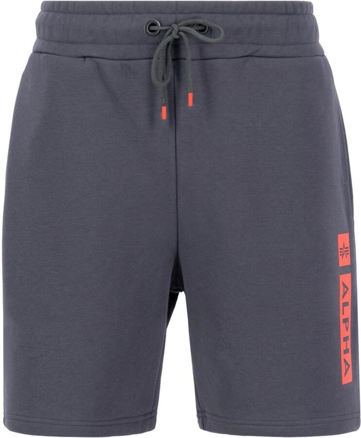 Alpha industries Sweatshorts met elastische band en tunnelkoord - Foto 7