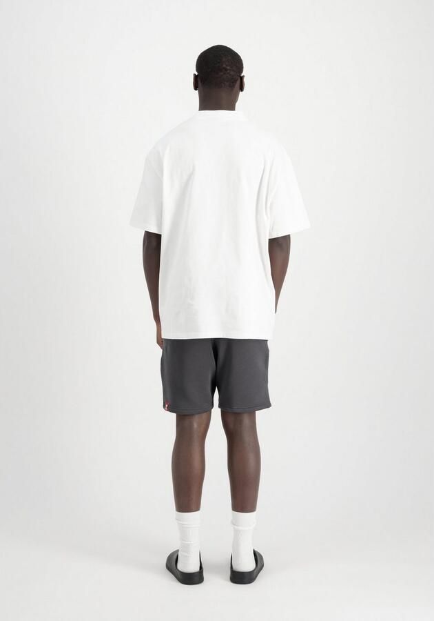 Alpha industries Sweatshorts met elastische band en tunnelkoord - Foto 3