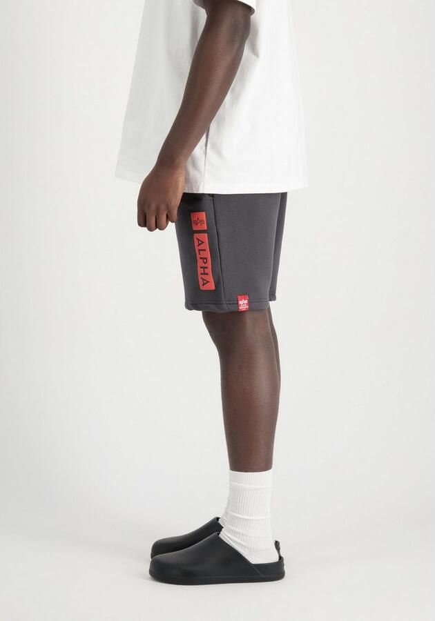 Alpha industries Sweatshorts met elastische band en tunnelkoord - Foto 5