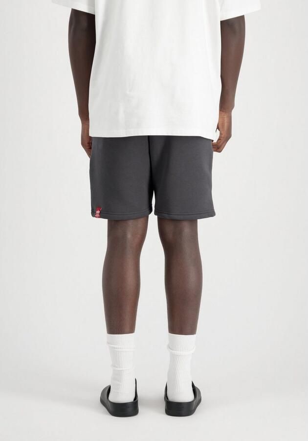 Alpha industries Sweatshorts met elastische band en tunnelkoord - Foto 6