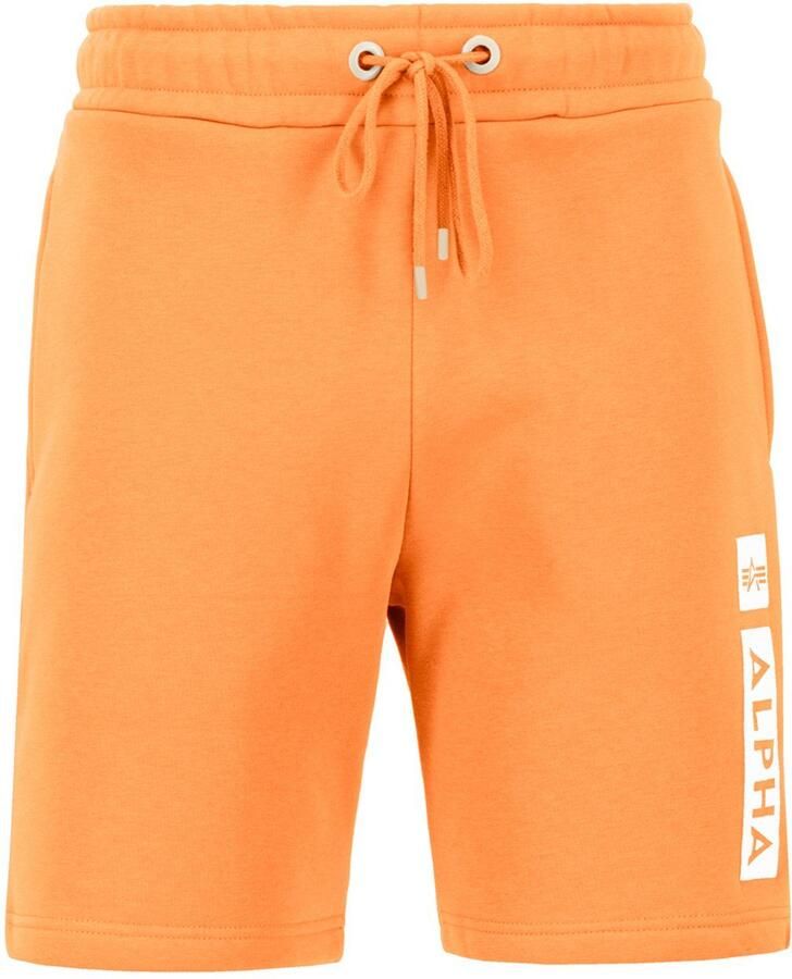Alpha industries Sweatshorts met elastische band en tunnelkoord - Foto 7